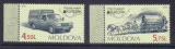 MOLDOVA 2013, Vehicule postale - EUROPA CEPT, serie neuzata, MNH, Transporturi, Nestampilat