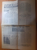 Ziarul informatia bucurestiului 17 ianuarie 1977-foto bd. c. brancoveanu