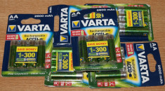 Baterii reincarcabile (acumulatori) AA 1,2V (R6) Varta 2600mAh foto