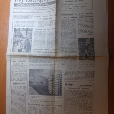 ziarul informatia bucurestiului 2 decembrie 1976-foto sos. pantelimon