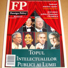 Revista FP / Foreign Policy Romania - Iulie/August 2008