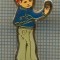 1248 NEW INSIGNA -PERSONAJE DE DESENE ANIMATE -starea care se vede