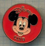 1221 NEW INSIGNA -PERSONAJ DE DESENE ANIMATE -DISNEY CLUB -starea care se vede