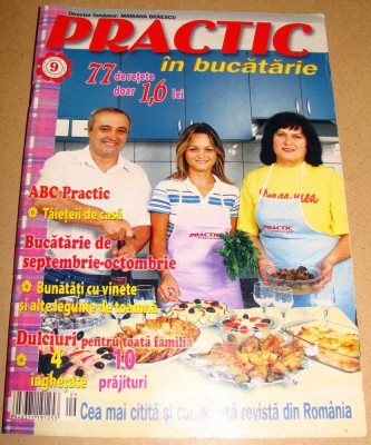 Revista PRACTIC in Bucatarie nr.9 / 2006 foto