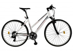 Bicicleta CROSS CONTURA 2866 - model 2015-Gri-Verde-Cadru 495 mm foto