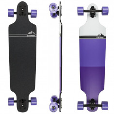 Longboard D STREET Drop Through Block Purple 37&amp;amp;quot;/94cm foto