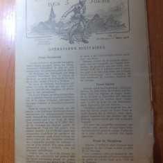 revista" communique des 5 jours " 16 feb-1 martie 1918 ( primul razboi mondial)