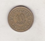 Bnk mnd Tunisia 10 millim 1960 vf, Africa