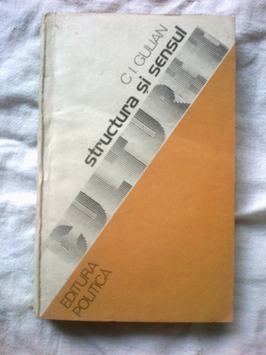 w3 Structura si sensul culturii - C.I.Gulian