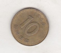 bnk mnd Coreea de Sud 10 won 1988