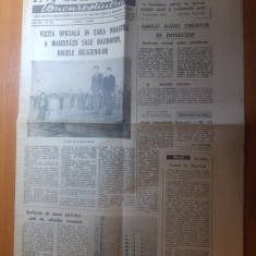 ziarul informatia bucurestiului 12 octombrie 1976-regele belgiei in romania