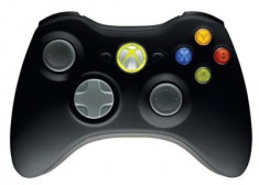 Xbox 360 Controller Wireless Black Xbox360 foto