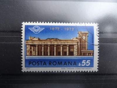 LP796-Centenarul Garii de Nord-Serie completa stampilata-1972 foto