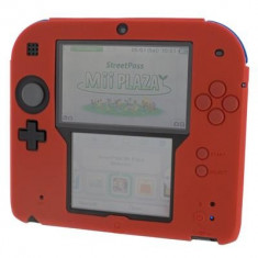 Silicone Protective Cover For Nintendo 2Ds Red foto