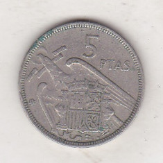 bnk mnd Spania 5 pesetas 1957 (1960)