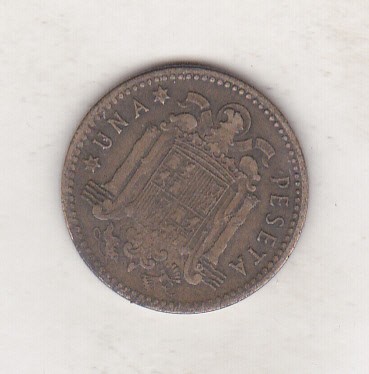 bnk mnd Spania 1 peseta 1953 ( 1956)