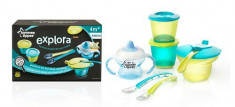 Tommee Tippee - Kit Pentru Diversificare Hrana 4+ Luni Baieti foto