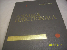 analiza functionala- romulus cristescu- 1965 foto