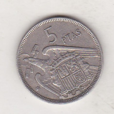 bnk mnd Spania 5 pesetas 1957 (1975)