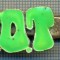 1309 NEW INSIGNA CU CLEMA - ARE INSCRIPTIA ,,H. O. T&quot; -starea care se vede