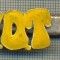 1318 NEW INSIGNA CU CLEMA - ARE INSCRIPTIA ,,H. O. T&quot; -starea care se vede