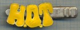 1337 NEW INSIGNA CU CLEMA - ARE INSCRIPTIA ,,H. O. T&quot; -starea care se vede