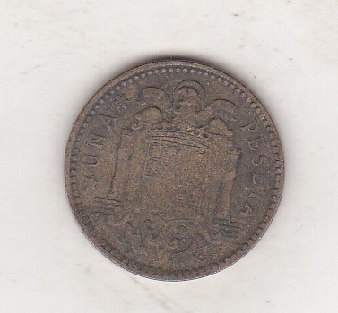 bnk mnd Spania 1 peseta 1963 ( 1963) foto