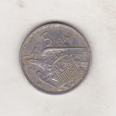 bnk mnd Spania 5 pesetas 1957 (1972)