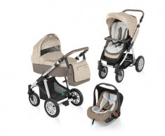 Baby Design Dotty 09 beige 2015 - Carucior 3 in 1 foto