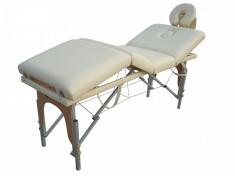 Pat, masa de masaj cosmetica pliabil de aluminiu Pret redus! foto