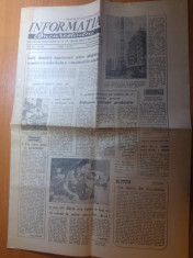 ziarul informatia bucurestiului 28 septembrie 1976-foto.bd. nicolae titulescu foto