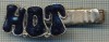1360 NEW INSIGNA CU CLEMA - ARE INSCRIPTIA ,,H. O. T&quot; -starea care se vede