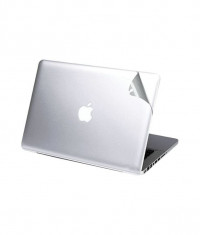 Folie protectie aspect aluminiu pentru MacBook Pro 15.4&amp;quot; foto