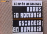 POPAS IN ROMANIA ESTANCIA EN RUMANIA GERMAN ARCINIEGAS in franceza germana ghid, 1974, Alta editura