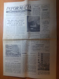 Ziarul informatia bucurestiului 13 noiembrie 1976-foto bucur-obor