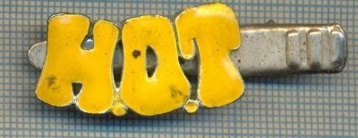 1340 NEW INSIGNA CU CLEMA - ARE INSCRIPTIA ,,H. O. T&amp;quot; -starea care se vede foto