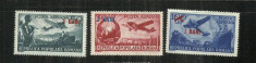 ROMANIA 1952 - AVIATIE - VALORI MARI - LP 319 - MNH foto