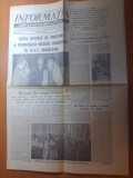 Ziarul informatia bucurestiului 10 septembrie 1976- fam. ceausescu in iugoslavia