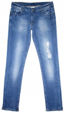 Blugi Slim Fit ZARA - (MARIME: 34) - Talie = 90 CM / Lungime = 114 CM foto