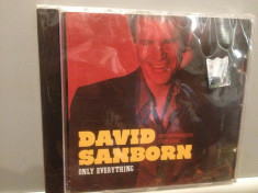 DAVID SANBORN - ONLY EVERYTHING (2010 /DECCA REC) - cd nou/sigilat/JAZZ foto