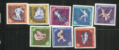 ROMANIA 1963 - J.O. INNSBRUCK - LP 571 - MNH foto