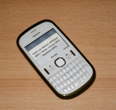 Telefon Dual Sim Nokia Asha 200 alb foto