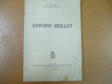 Al. Rosetti Antoine Meillet cel mai mare lingvist al timpurilor noastre 1937 200