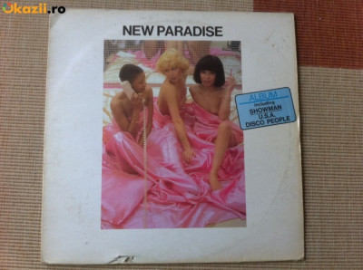 new paradise showman u.s.a. disco people 1979 disc vinyl lp muzica funk disco foto