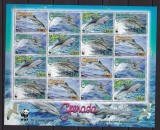 Grenada 2007 fauna marina MI 5925- 28 kleib. mare MNH w20, Nestampilat