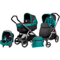 Carucior 3 in 1 Book Plus 51 Black POP-UP Aquamarine foto