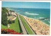 % carte postala (ilustrata)-CONSTANTA -Eforie-vile pe faleza, Circulata, Printata