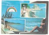 % carte postala (marca fixa)-CONSTANTA -LITORALUL, Circulata, Printata