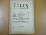 Ethos Iasi 1945 revista de teorie a culturii Iorgu Iordan Tudor Vianu