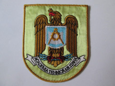 EMBLEMA TEXTILA ACADEMIA TEHNICA MILITARA foto